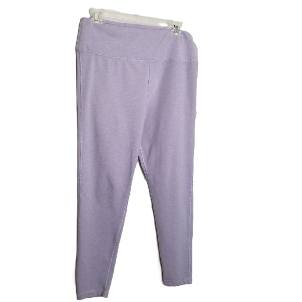 Danskin Womens Large Lavender Purple High Rise Ankle Leggings Yoga Activewear